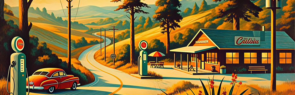 Featured article — retro natural setting