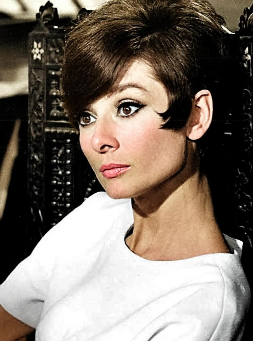 Audrey Hepburn — colorized Hollywood photograph
