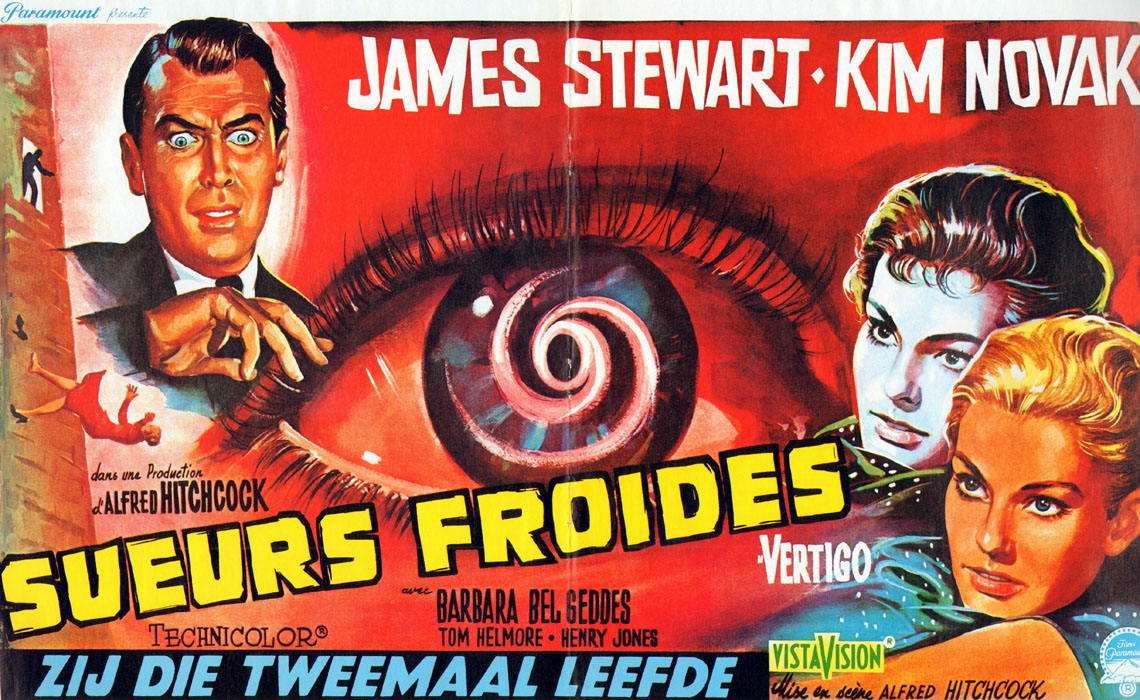 Vertigo — vintage movie poster art