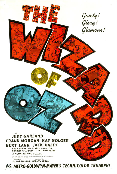 The Wizard of Oz — vintage movie poster art