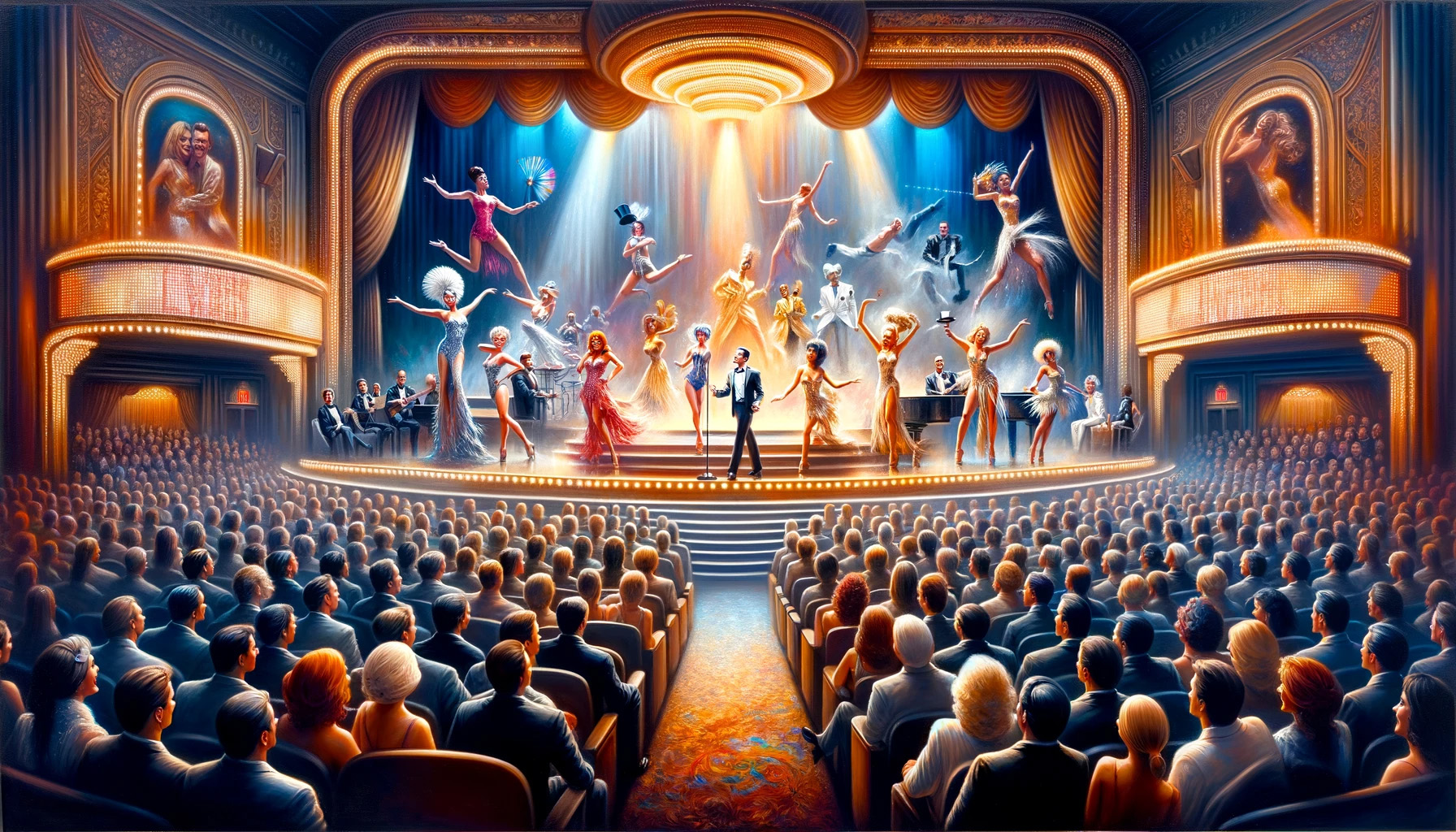 Las Vegas Showtime — retro stage show