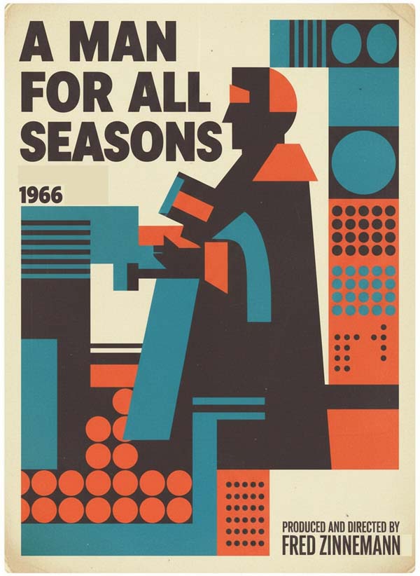 A Man for All Seasons reimagined movie poster