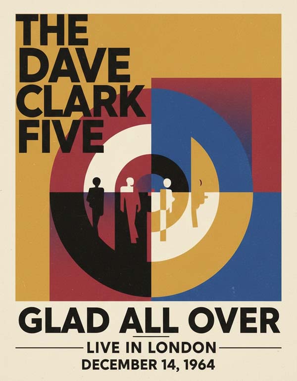 The Dave Clark Five reimagined popular music group portrait