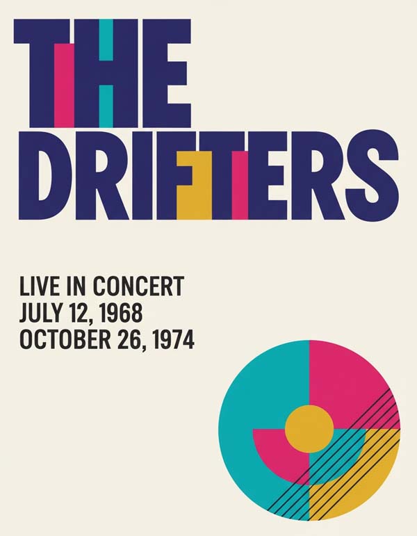 The Drifters reimagined popular music group portrait