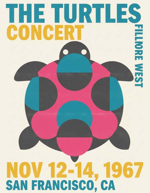The Turtles reimagined popular music group portrait