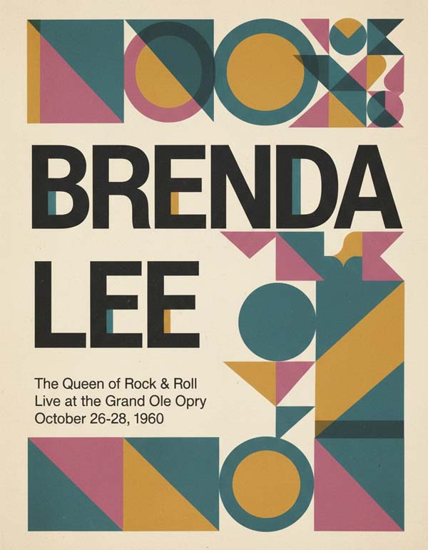 Brenda Lee reimagined singer portrait