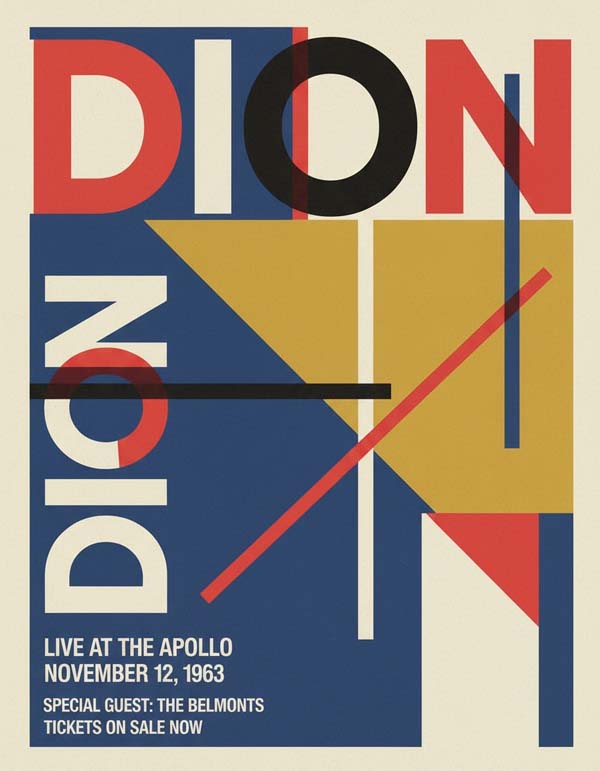 Dion reimagined singer portrait