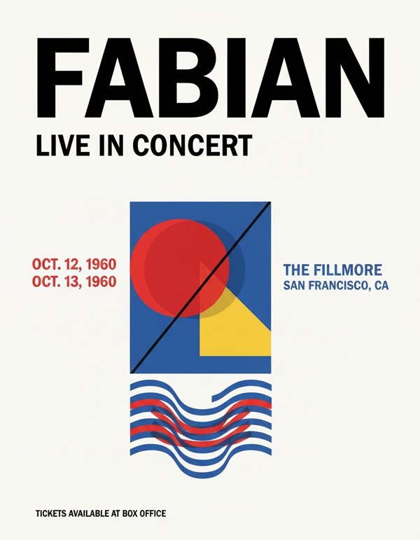 Fabian reimagined singer portrait