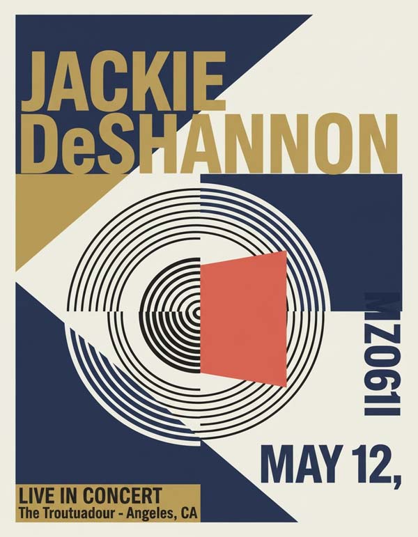 Jackie DeShannon reimagined singer portrait