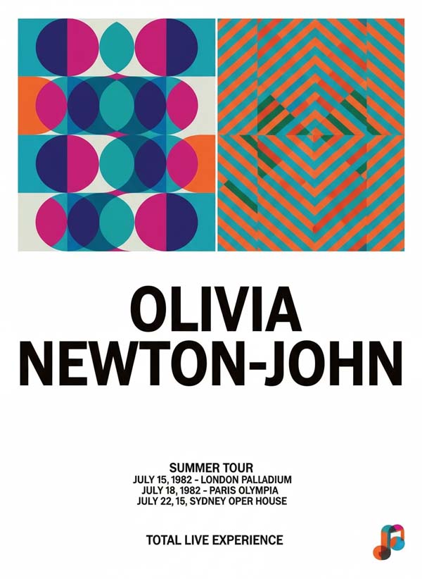 Olivia Newton-John reimagined singer portrait